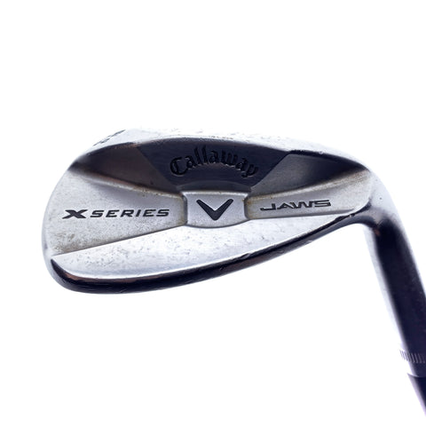 Used Callaway X Series Jaws Chrome Lob Wedge / 58.0 Degrees / Wedge Flex