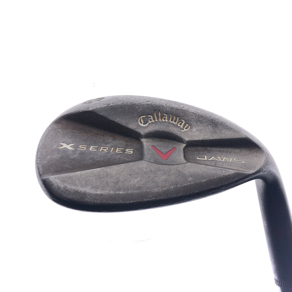 Used Callaway X Series Jaws Raw Lob Wedge / 58.0 Degrees / Stiff Flex