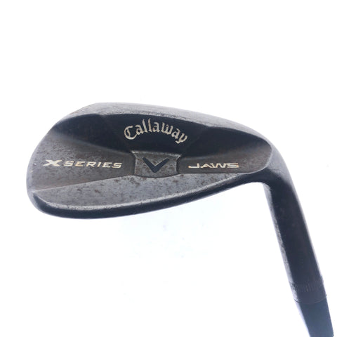 Used Callaway X Series Jaws Raw Lob Wedge / 58.0 Degrees / Wedge Flex