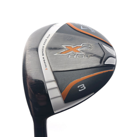 Used Callaway X2 Hot 3 Fairway Wood / 15 Degrees / Regular Flex / Left-Handed