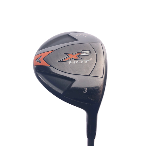 Used Callaway X2 Hot+ 3 Fairway Wood / 15 Degrees / Regular Flex