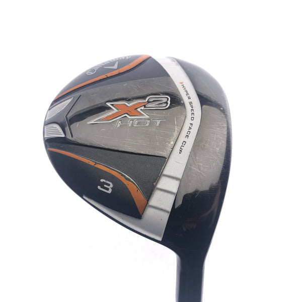 Used Callaway X2 Hot 3 Fairway Wood / 15 Degrees / Stiff Flex