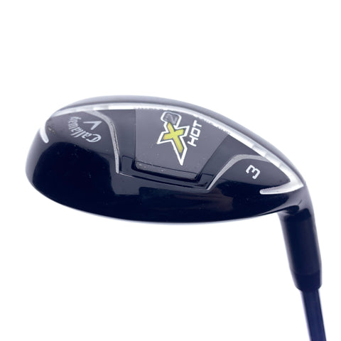 Used Callaway X2 Hot 3 Hybrid / 19 Degrees / Stiff Flex