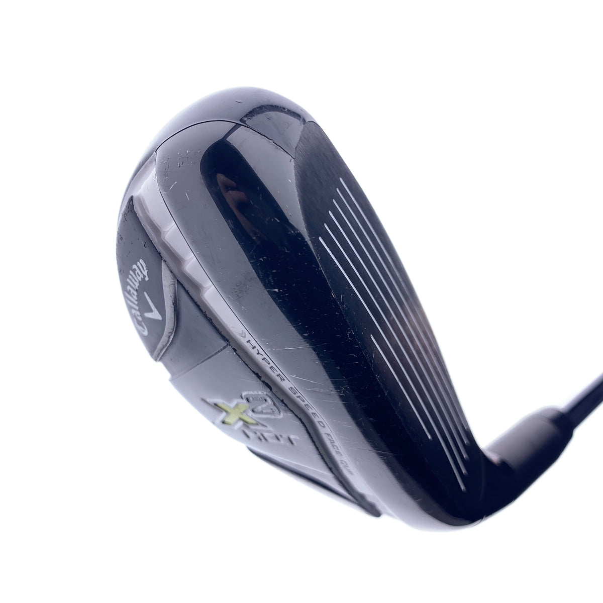 Used Callaway X2 Hot 3 Hybrid / 19 Degrees / Stiff Flex