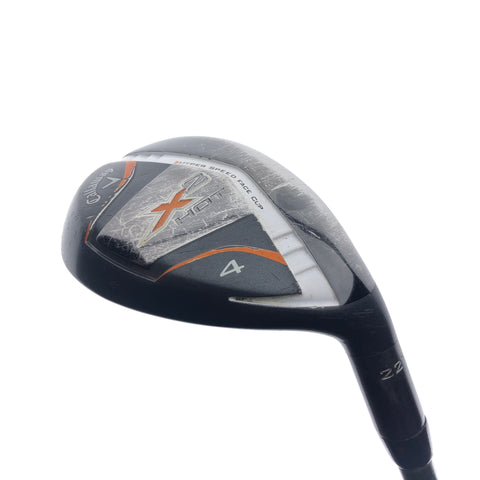 Used Callaway X2 Hot 4 Hybrid / 22 Degrees / A Flex