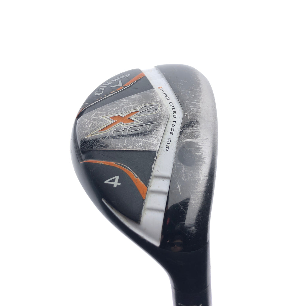 Used Callaway X2 Hot 4 Hybrid / 22 Degrees / A Flex