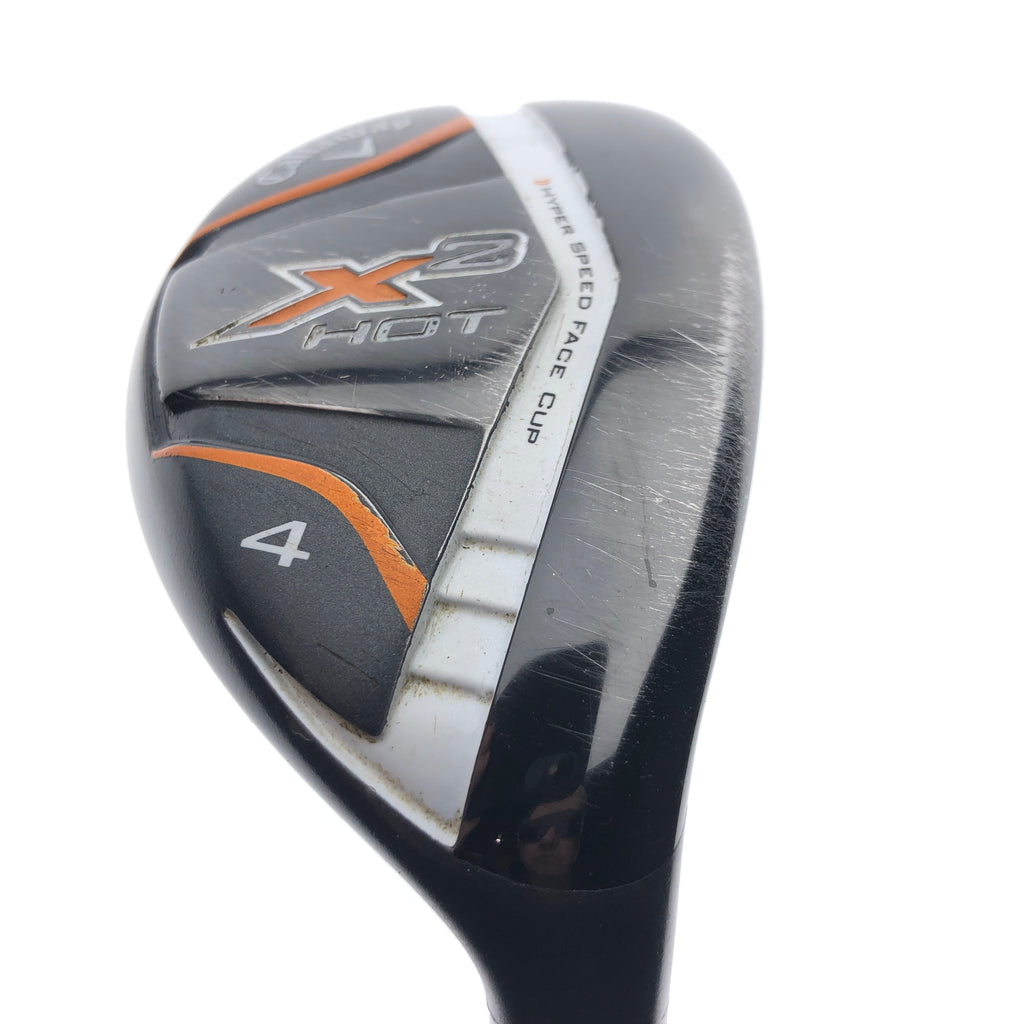 Used Callaway X2 Hot 4 Hybrid / 22 Degrees / Regular Flex