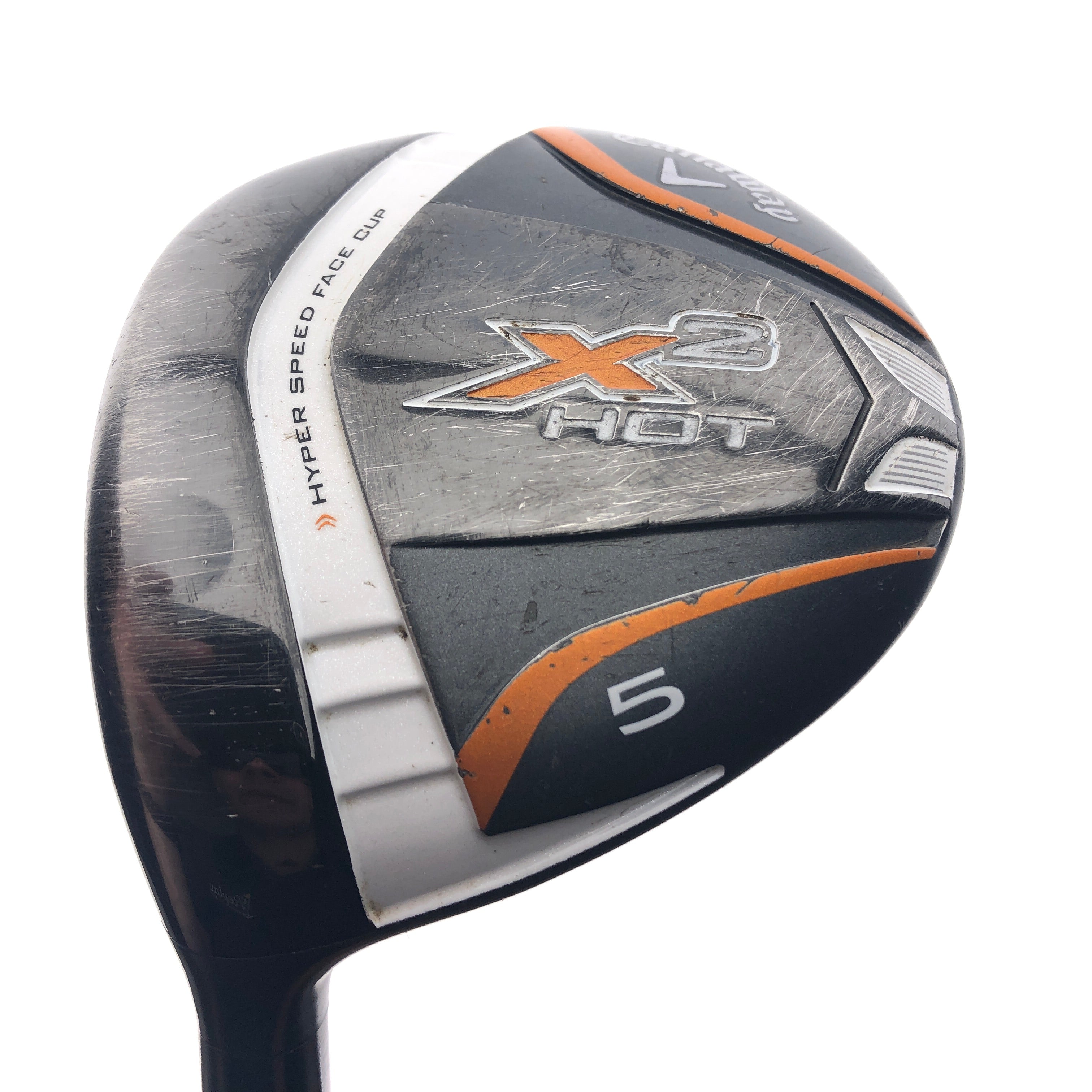 Used Callaway X2 Hot 5 Fairway Wood / 18 Degrees / Regular Flex / Left-Handed