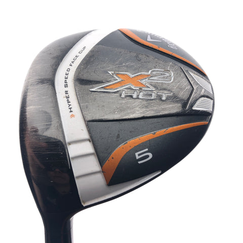 Used Callaway X2 Hot 5 Fairway Wood / 18 Degrees / Regular Flex / Left-Handed