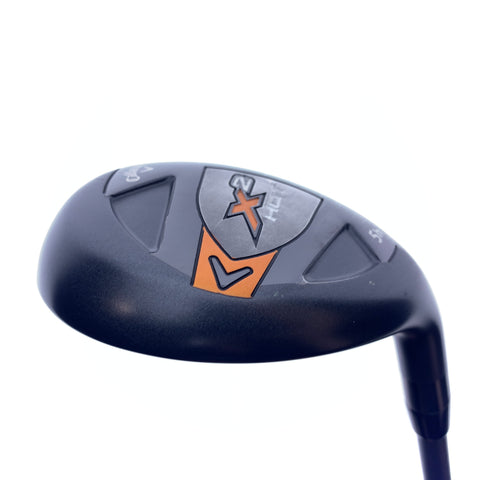 Used Callaway X2 Hot+ 5 Hybrid / 25.0 Degrees / Regular Flex