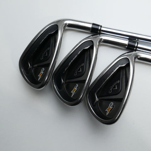 Used Callaway X2 Hot Iron Set / 4 - PW / Regular Flex