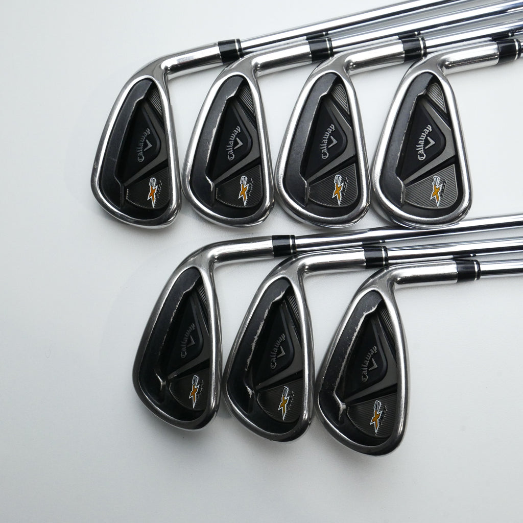 Used Callaway X2 Hot Iron Set / 4 - PW / Regular Flex