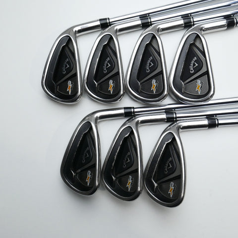 Used Callaway X2 Hot Iron Set / 4 - PW / Regular Flex