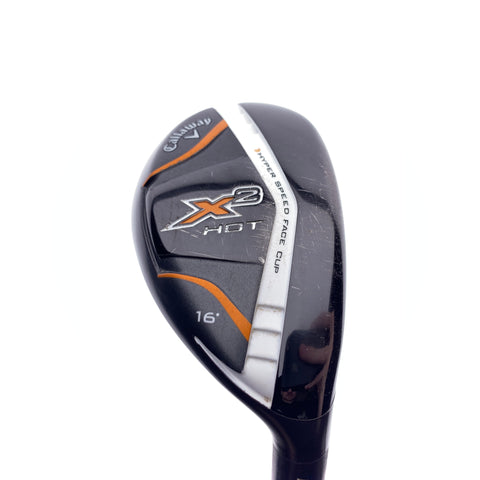 Used Callaway X2 Hot Pro 2 Hybrid / 16 Degrees / Stiff Flex