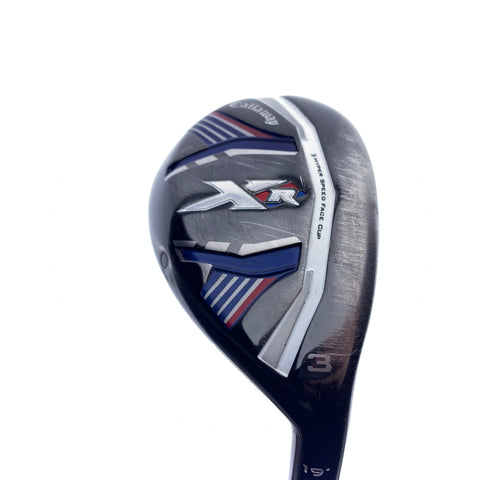Used Callaway XR 3 Hybrid / 19.0 Degrees / Regular Flex