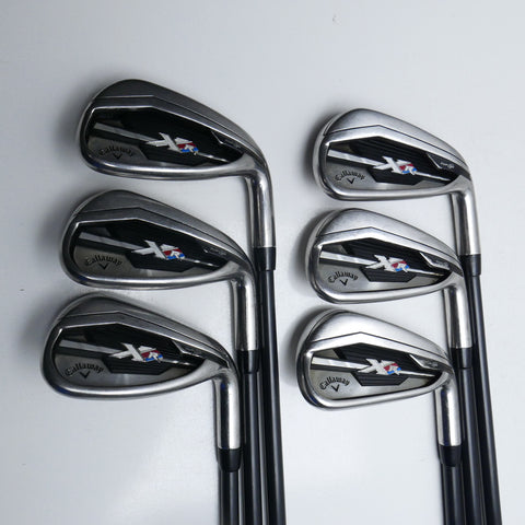 Used Callaway XR Iron Set / 5 - PW / Regular Flex