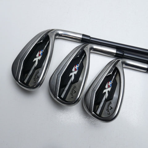 Used Callaway XR Iron Set / 5 - PW / Regular Flex