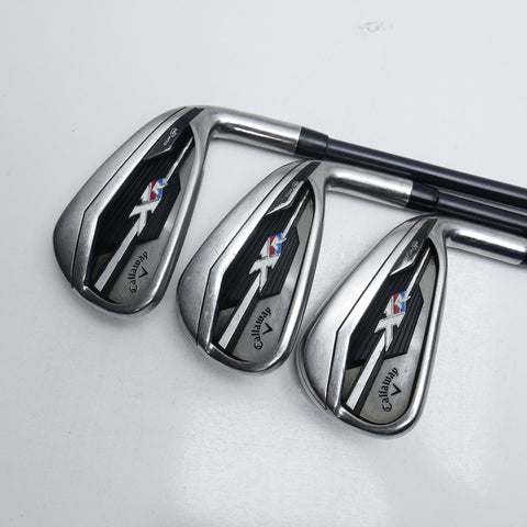 Used Callaway XR Iron Set / 5 - PW / Regular Flex