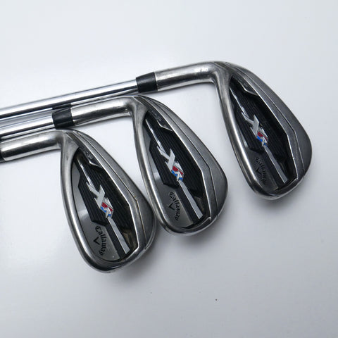 Used Callaway XR Iron Set / 5 - PW / Regular Flex / Left-Handed