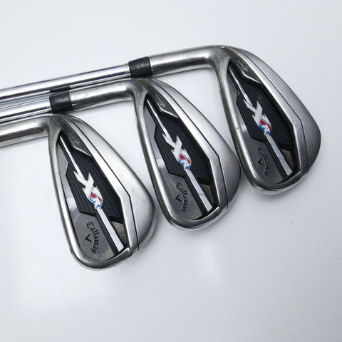 Used Callaway XR Iron Set / 5 - PW / Regular Flex / Left-Handed