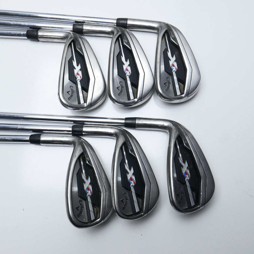 Used Callaway XR Iron Set / 5 - PW / Regular Flex / Left-Handed