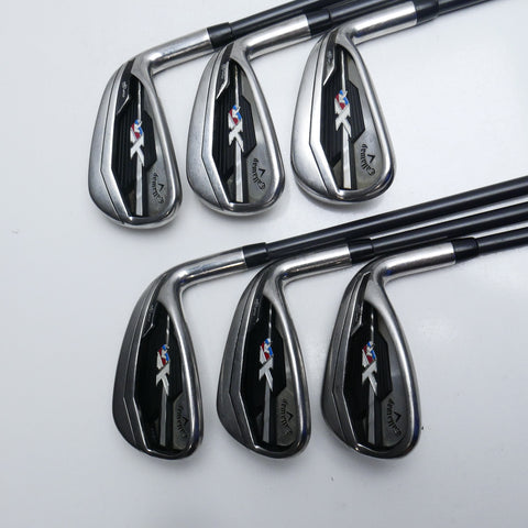 Used Callaway XR Iron Set / 5 - PW / Regular Flex