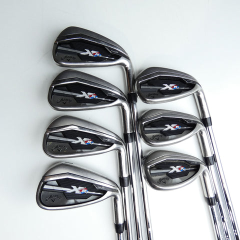 Used Callaway XR Iron Set / 5 - SW / Stiff Flex