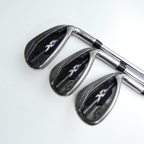 Used Callaway XR Iron Set / 5 - SW / Stiff Flex