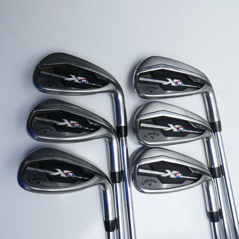 Used Callaway XR Iron Set / 6 - SW / Regular Flex