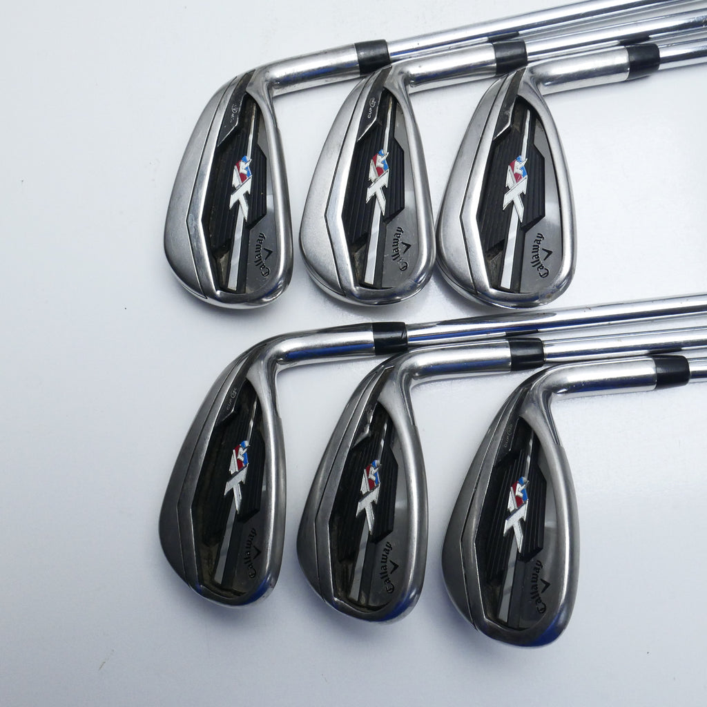 Used Callaway XR Iron Set / 6 - SW / Regular Flex