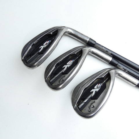 Used Callaway XR Iron Set / 7 - SW + AW / A Flex