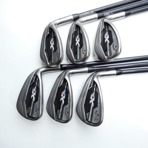 Used Callaway XR Iron Set / 7 - SW + AW / A Flex