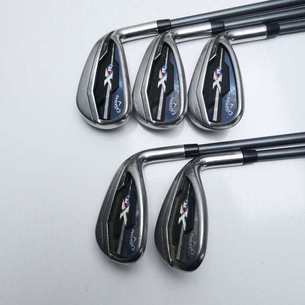 Used Callaway XR Iron Set / 7 - SW / Ladies Flex