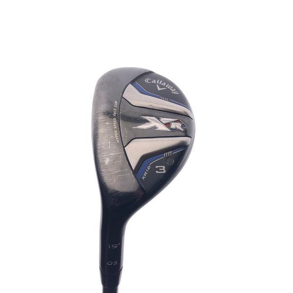Used Callaway XR OS 3 Hybrid / 19 Degrees / Regular Flex / Left-Handed