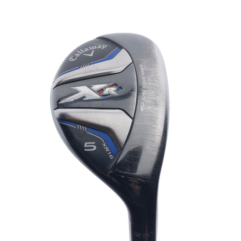 Used Callaway XR OS 5 Hybrid / 25.0 Degrees / Regular Flex