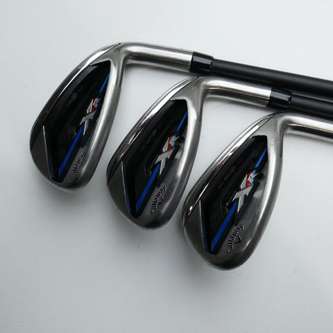 Used Callaway XR OS Iron Set / 5 - SW / Regular Flex