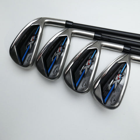 Used Callaway XR OS Iron Set / 5 - SW / Regular Flex