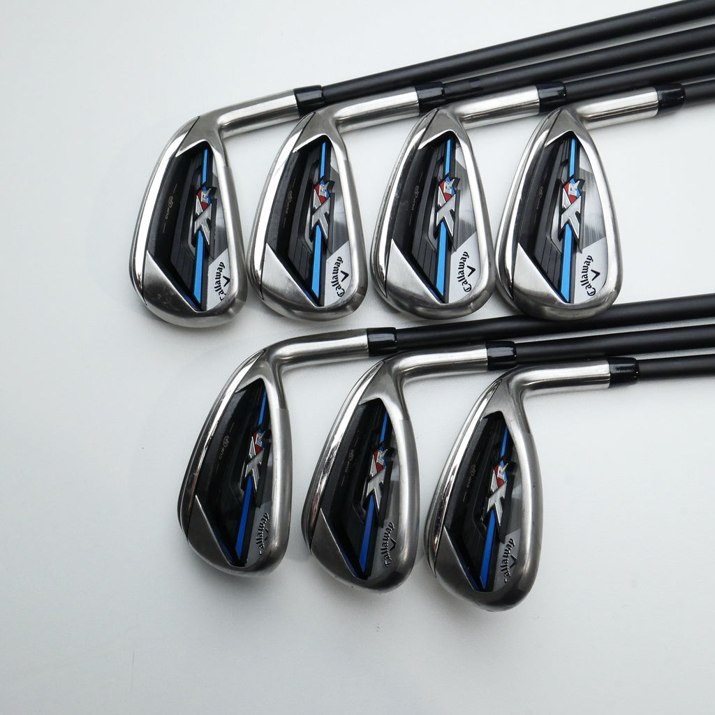 Used Callaway XR OS Iron Set / 5 - SW / Regular Flex