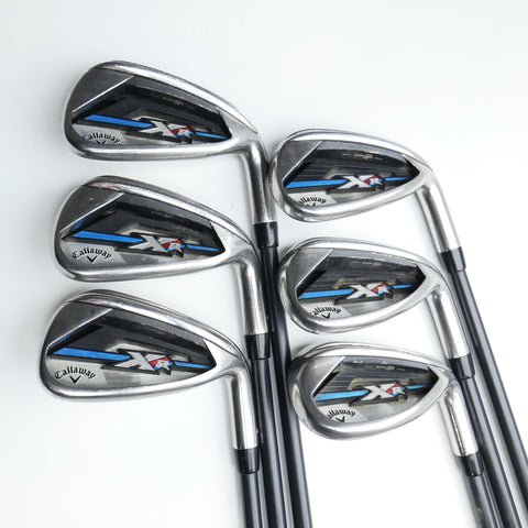 Used Callaway XR OS Iron Set / 6 - SW / A Flex
