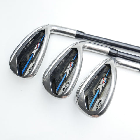 Used Callaway XR OS Iron Set / 6 - SW / A Flex