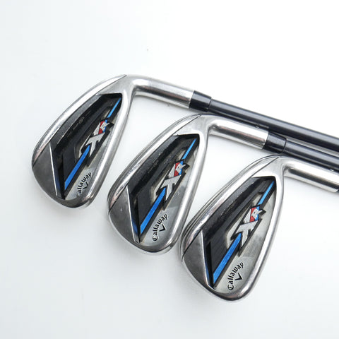 Used Callaway XR OS Iron Set / 6 - SW / A Flex