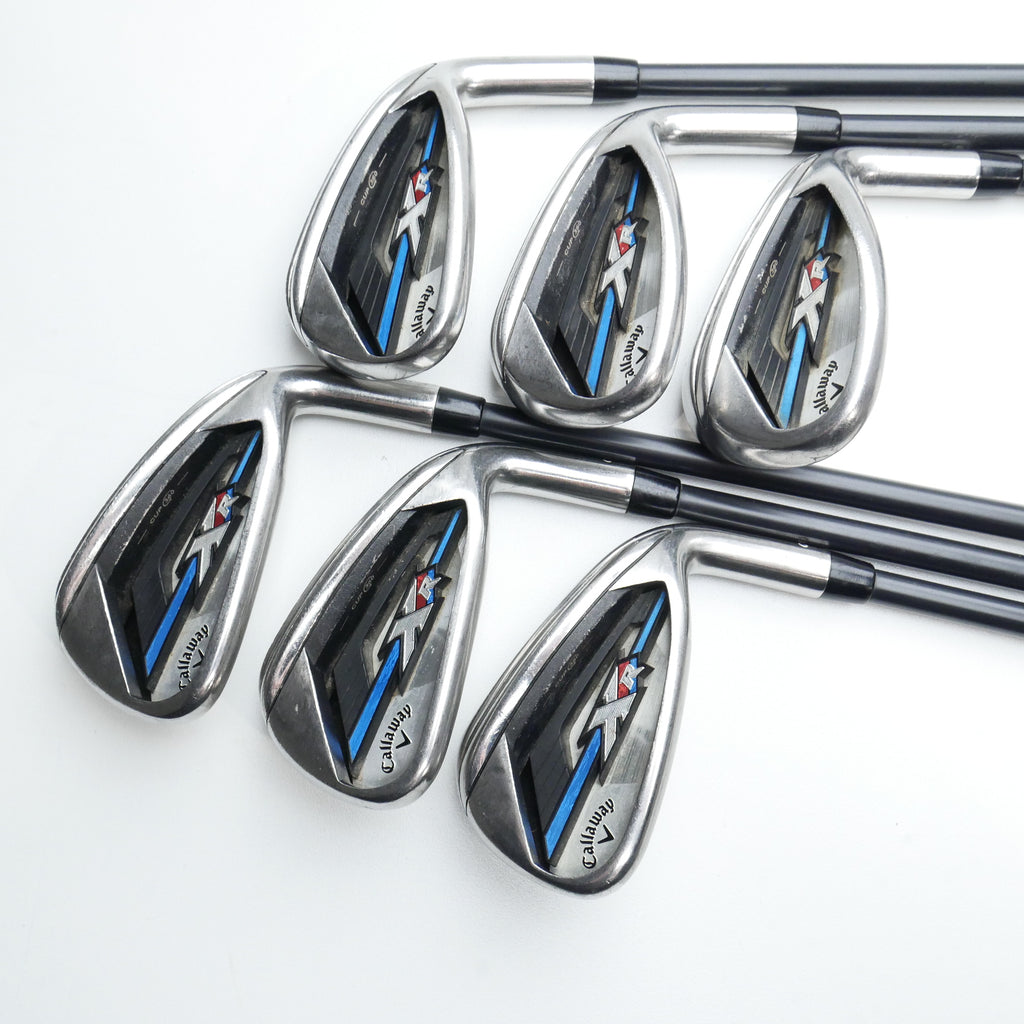Used Callaway XR OS Iron Set / 6 - SW / A Flex