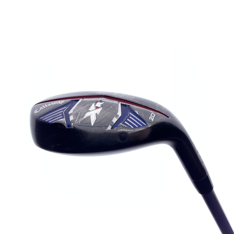 Used Callaway XR Pro 3 Hybrid / 20 Degrees / Stiff Flex