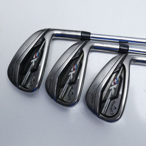 Used Callaway XR Pro Iron Set / 6 - PW / Stiff Flex