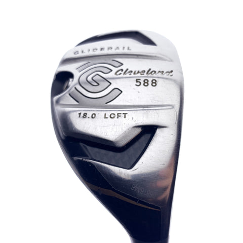 Used Cleveland 588 2 Hybrid / 18 Degrees / Stiff Flex
