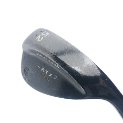 Used Cleveland 588 RTX 2.0 Black Satin Gap Wedge / 52.0 Degrees / Wedge Flex