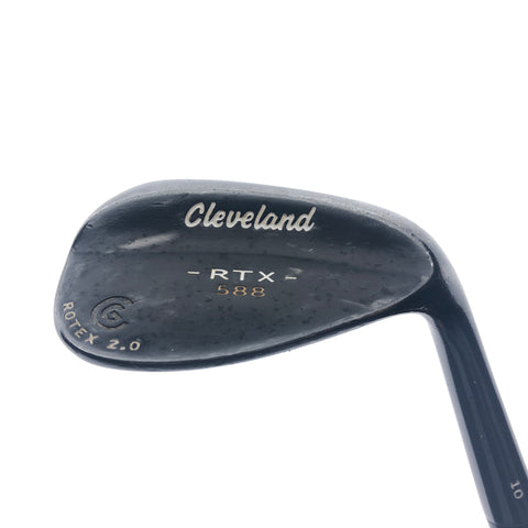 Used Cleveland 588 RTX 2.0 Black Satin Gap Wedge / 52.0 Degrees / Wedge Flex