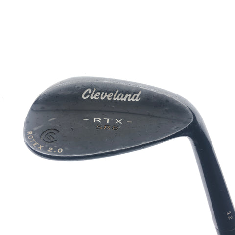 Used Cleveland 588 RTX 2.0 Black Satin Sand Wedge / 56.0 Degrees / Wedge Flex