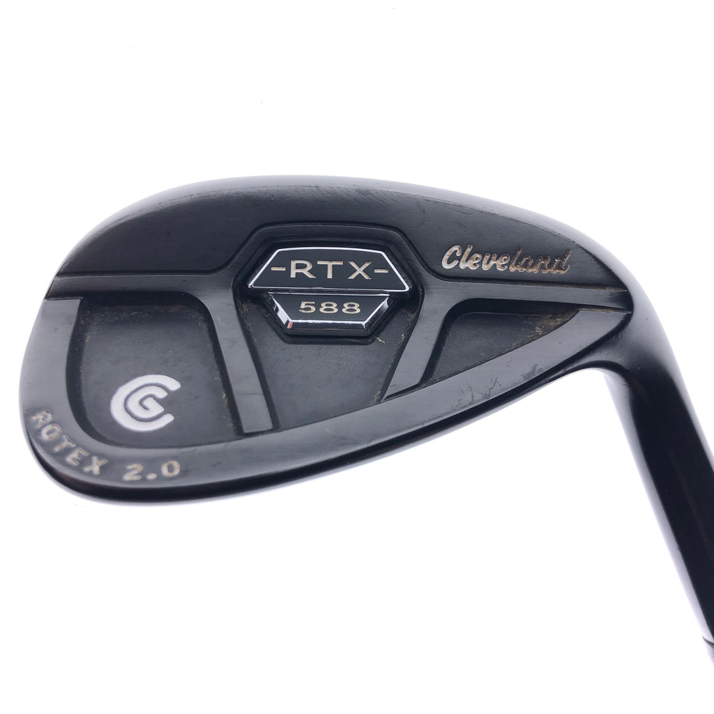 Used Cleveland 588 RTX 2.0 CB Black Satin Sand Wedge / 54.0 Degrees / Stiff Flex