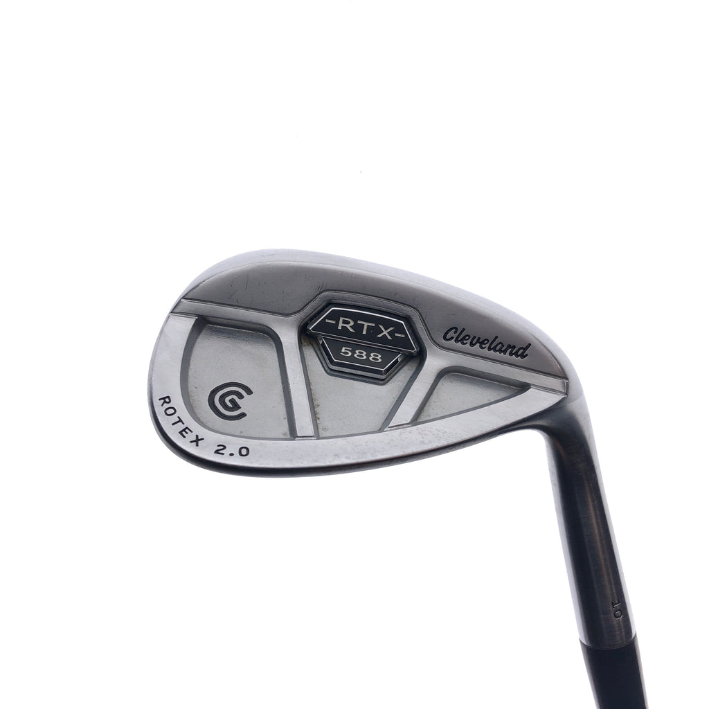 Used Cleveland 588 RTX 2.0 CB Tour Satin Gap Wedge / 50.0 Degrees / Stiff Flex
